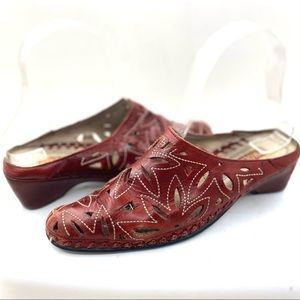 Pikolinos leather mules size 36